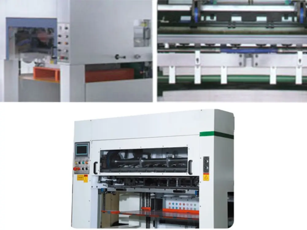 1060 Automatic Three Longitudinal And Two Lateral Foil Stamping Machine (38)